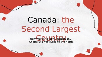 Preview of Abeka 6 Chapter 3.1 Vast Land to the North Powerpoint Slides