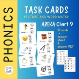 Abeka Chart 9 Special Sounds Phonics Task Cards - Picture 