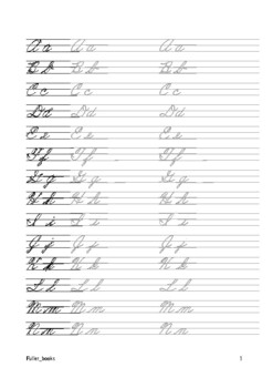 Abeka Handwriting Worksheets