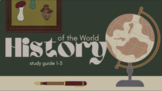 Abeka History of the World Chapters 1-3 Study Guide (digital)