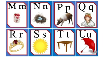 Large Alphabet Flashcards Abeka Kindergarten 1st And 2nd Grade 1 2 - Riset