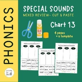 Abeka Special Sounds Mixed Review Chart 13- Cut & Paste