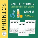 Abeka Special Sounds Mixed Review Chart 8- Cut & Paste