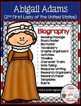 Preview of Abigail Adams Biography