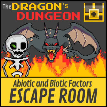 Preview of Abiotic and Biotic Factors Digtial Escape Room Activity | No Lab Day Today
