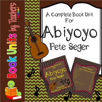 Preview of Abiyoyo Book Unit by Pete Seeger Unit