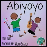 Abiyoyo Tier Two Vocabulary Word Search Puzzle Printable a