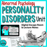Abnormal Psychology FULL UNIT:Personality Disorders Lectur