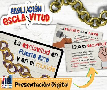 Preview of Abolición de la esclavitud (Presentación Digital)