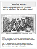 Abolitionist Impact on Antebellum Period DBQ