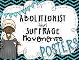 Abolitionist & Suffrage Posters - Harriet Tubman, Sojourne