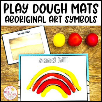 Preview of Aboriginal Art Play Dough Mats