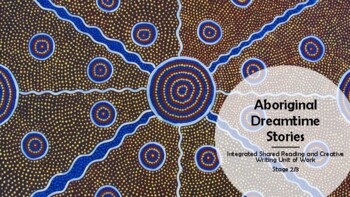Preview of Aboriginal Dreamtime Stories - Integrated Reading and Writing Unit - Stage 2/3