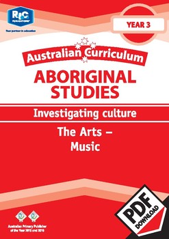 Preview of Aboriginal Studies — Music — Year 3 digital unit