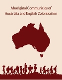 Aboriginals Australia English Colonization Impact Workshee