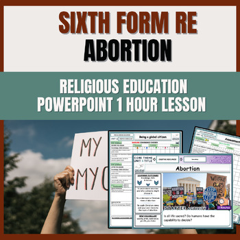 Preview of Abortion - Religious Education Lesson