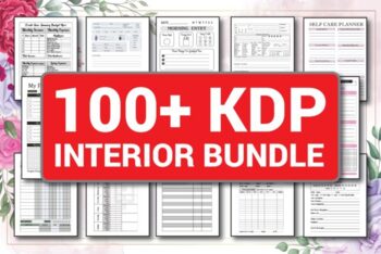 Preview of About 100+ KDP Interior Bundle Graphic