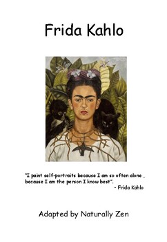 Preview of About Frida Kahlo - Adapted Book (PDF)
