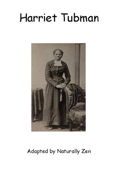 Preview of About Harriet Tubman - Adapted Book (PDF) / Women's History Month