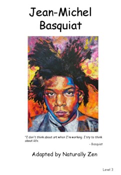 Preview of About Jean-Michel Basquiat (PDF) Adapted Book