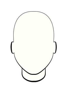 perfect face shape template