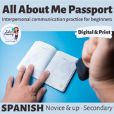 About Me Passport - Personal Information Review Speaking A