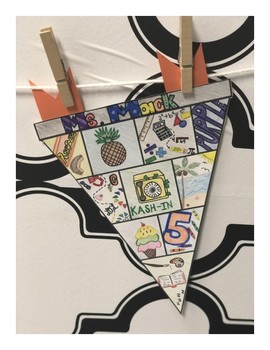 Preview of All About Me Pennant