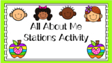 About Me Stations Activity