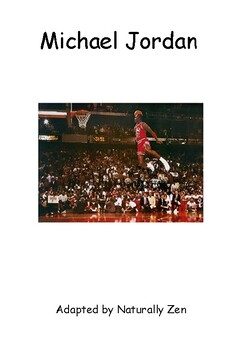 Preview of About Michael Jordan - Adapted Book (PDF) / Black History Month