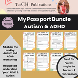 About my Autism and ADHD - Passport Bundle - Support Thera