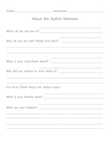 About the Author Interview and Outline