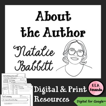 Preview of About the Author - Natalie Babbitt - Digital, Print, and Google