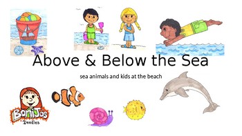 Above And Below The Sea Clipart By Boni Jo Doodles Tpt