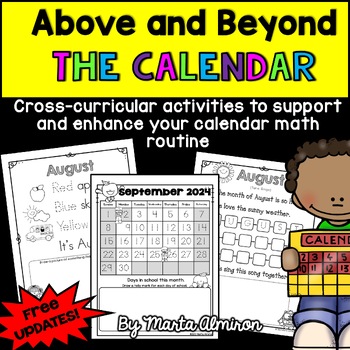 Preview of Above and Beyond the Calendar {Cross-curricular activities for CALENDAR MATH}