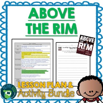 Preview of Above the Rim by Jen Bryant Lesson Plan & Activities