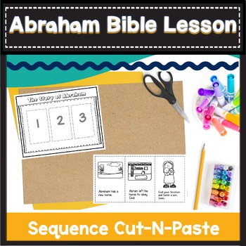 Abraham Bible Lesson and Activities Preschool Kindergarten | TPT