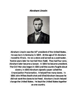Life of Abraham Lincoln : being a biography of his life from his birth to  his assassination ; also a record of his ancestors, and a collection of  anecdotes attributed to