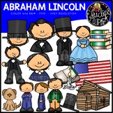 Abraham Lincoln Clip Art Set {Educlips Clipart}