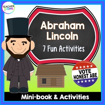 Preview of ABRAHAM LINCOLN Timeline Booklet US Presidents Day Writing Activities & Posters