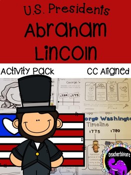 Preview of Abraham Lincoln Activity Pack