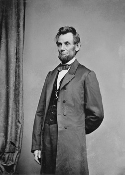 Preview of Abraham Lincoln Biography Google Slides w/Speaker Notes (Middle or High School)