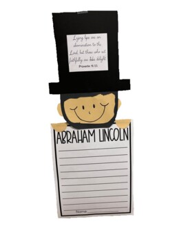Preview of Abraham Lincoln Craft