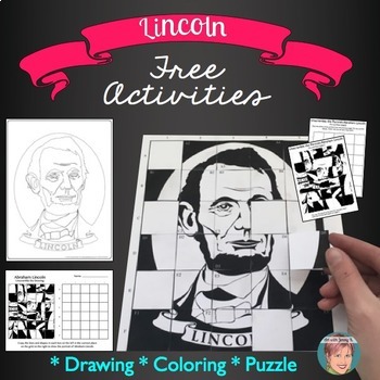 Preview of FREE Abraham Lincoln Activity | Great FREE Presidents Day Activity