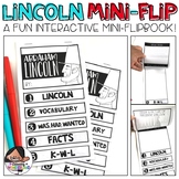 Abraham Lincoln Mini-Flip (English & Spanish Versions Included)