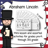 Abraham Lincoln Mini-Lesson & Activities Packet