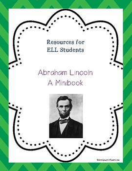 Preview of Abraham Lincoln Minibook for ELL Students