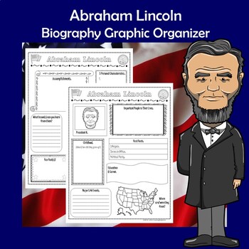 Preview of Abraham Lincoln President Biography Research Graphic Organizer