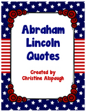 Abraham Lincoln Quotes Poster Set