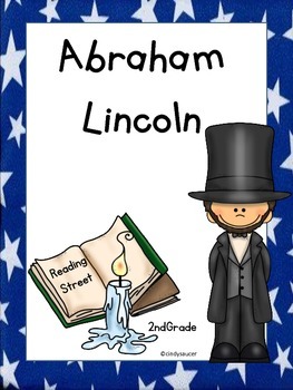 Preview of Abraham Lincoln, 2nd Grade, DIGITAL and Paper Printables, Reading Street