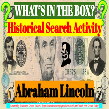Preview of Abraham Lincoln Social Studies History Activity For 3rd 4th 5th 6th grade